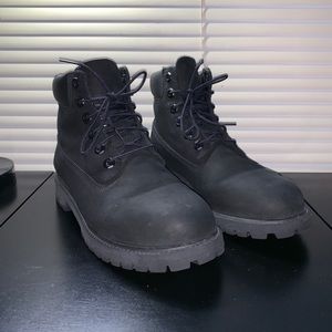 Black Timberland Boots